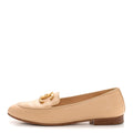 Lambskin Pearl CC Loafers 36 Beige