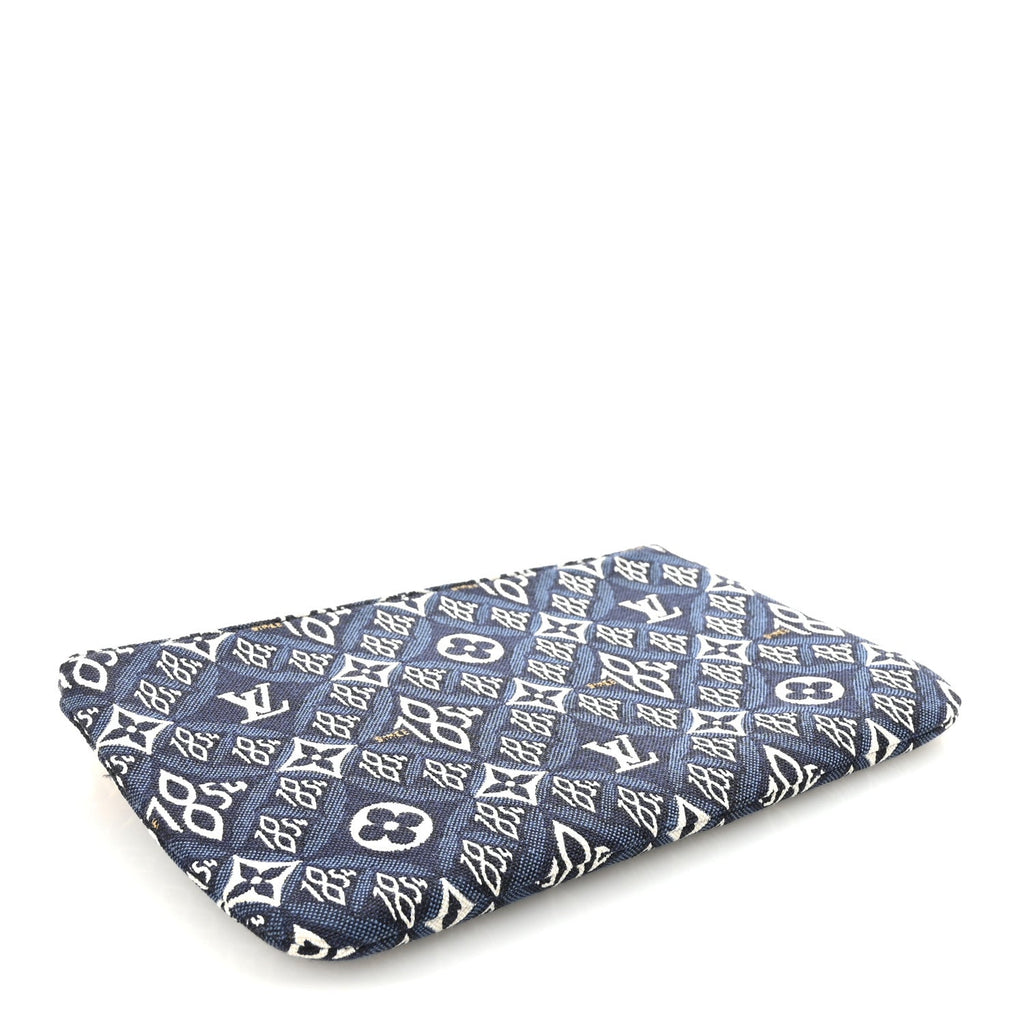 Louis Vuitton Jacquard Since 1854 Neverfull MM GM Pochette Blue