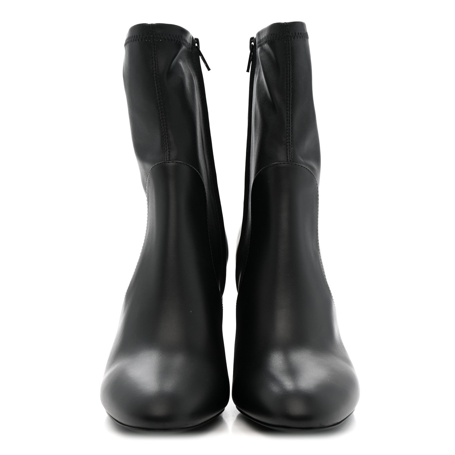 Louis Vuitton Calfskin Uniformes Silhouette Ankle Boots 37.5 Black