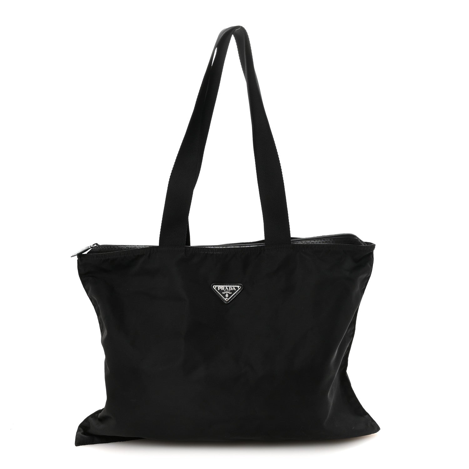 Prada Tessuto Nylon Tote Black