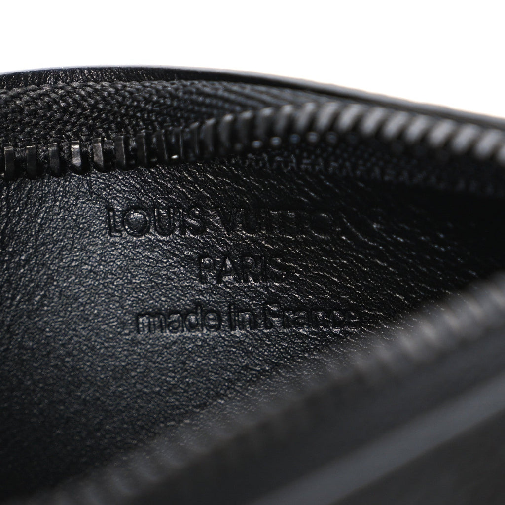 Louis Vuitton Monogram Midnight  Key Pouch Black