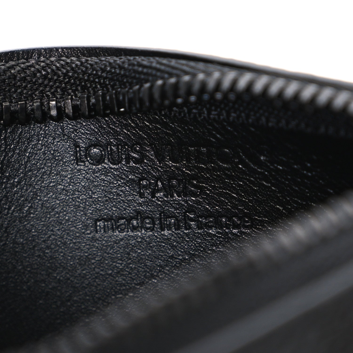 Louis Vuitton Monogram Midnight  Key Pouch Black