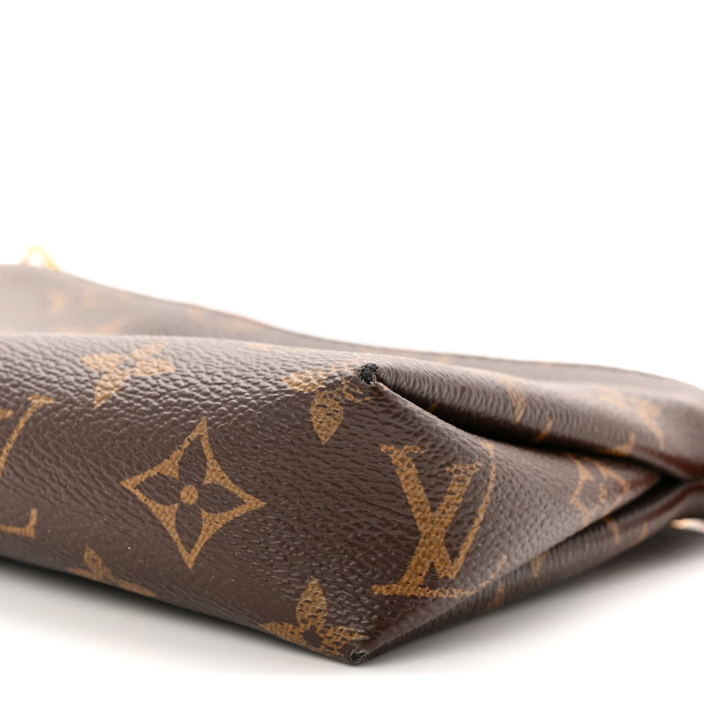 Louis Vuitton Monogram Pallas Clutch Cherry