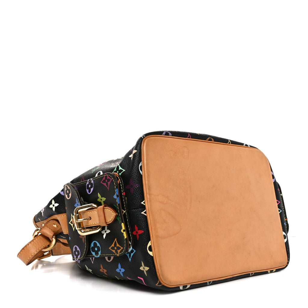 Louis Vuitton Monogram Multicolor Petit Noe Black
