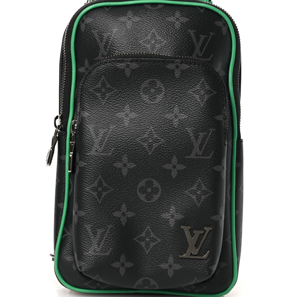 Louis Vuitton Monogram Eclipse Avenue Slingbag PM  Bamboo Green