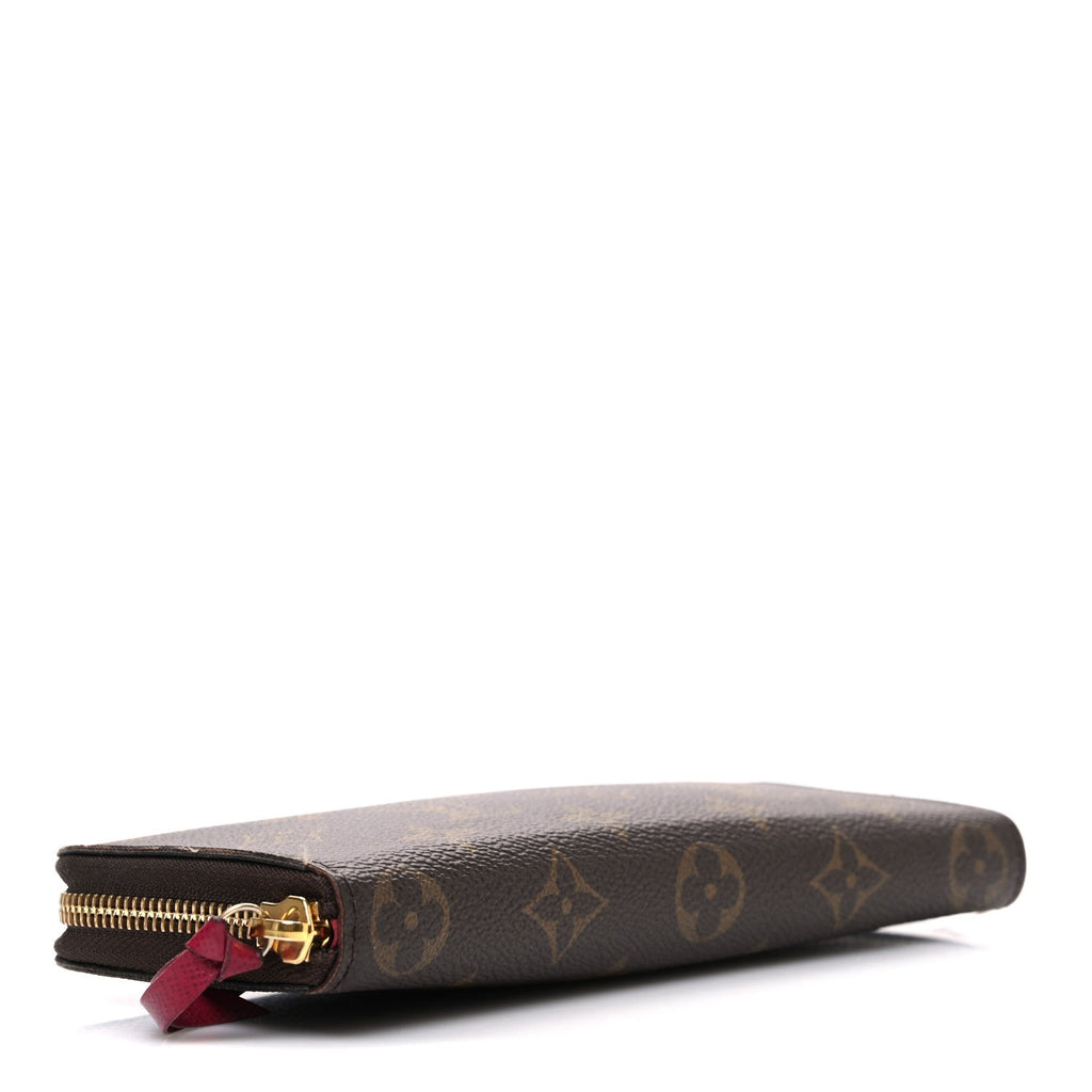 Louis Vuitton Monogram Clemence Wallet Fuchsia