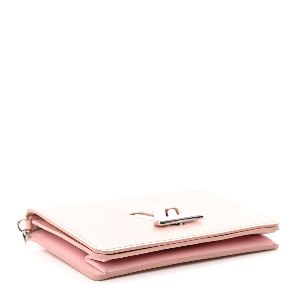 Louis Vuitton Epi Twist Belt Chain Wallet Rose Ballerine