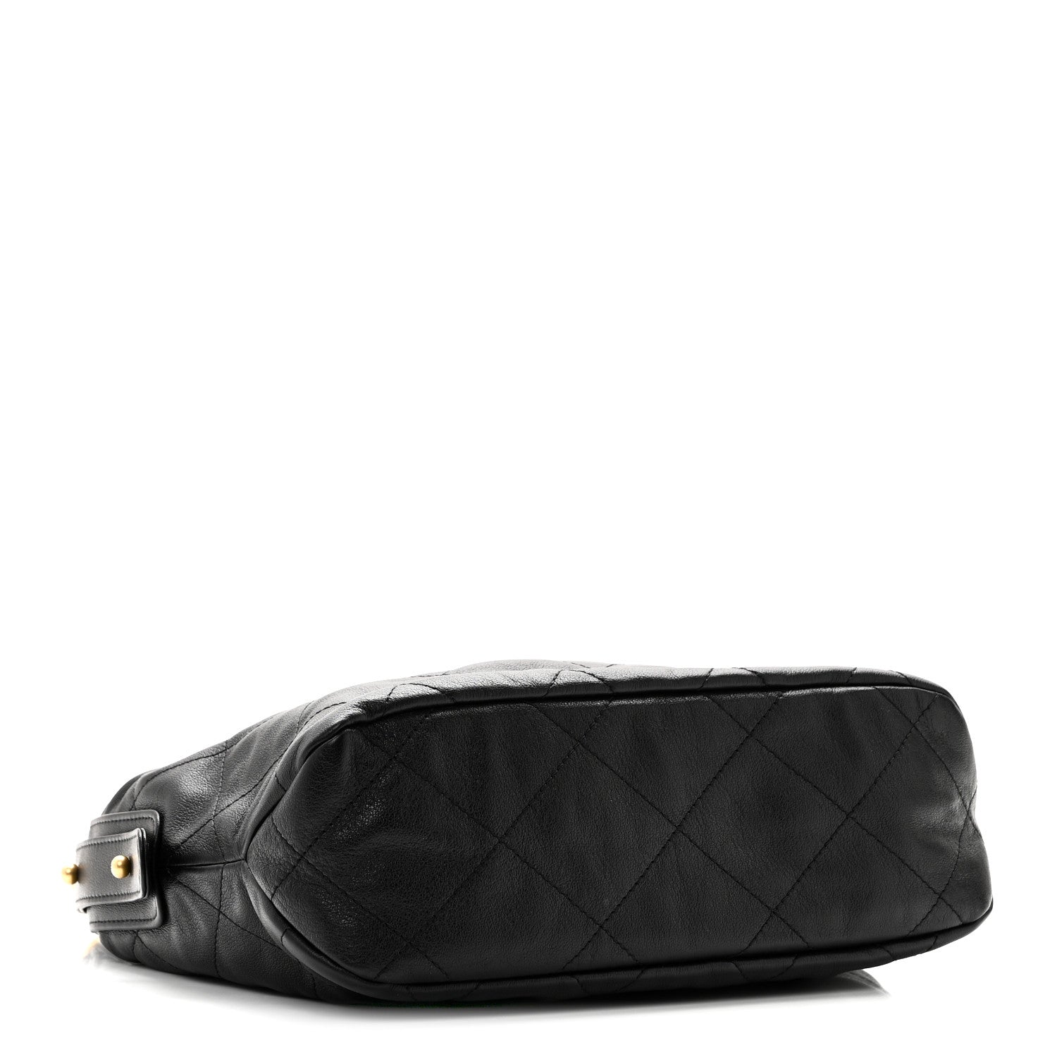 Chanel Calfskin Quilted Daily Hobo Black