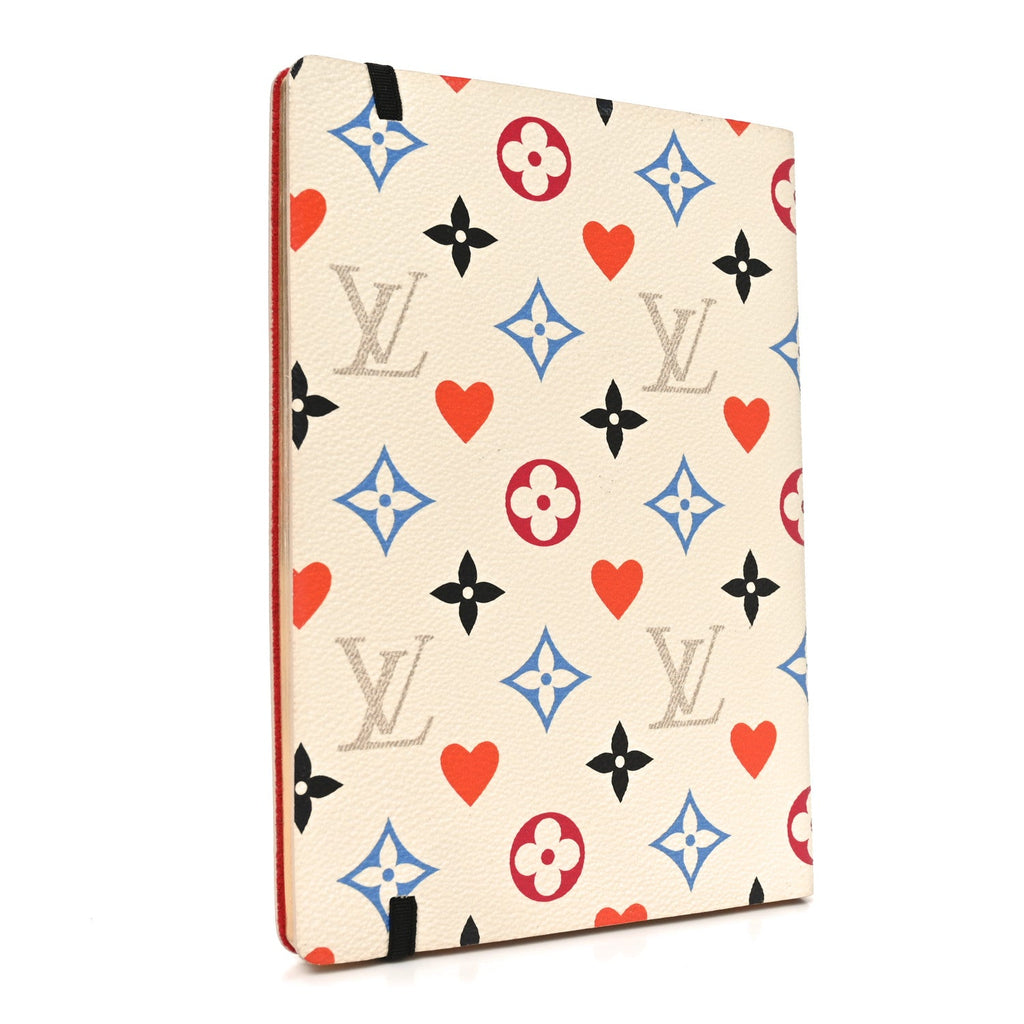 Louis Vuitton Game On Clemence Notebook MM White