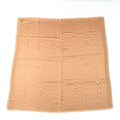 Louis Vuitton Silk Wool Monogram Shine Shawl Caramel