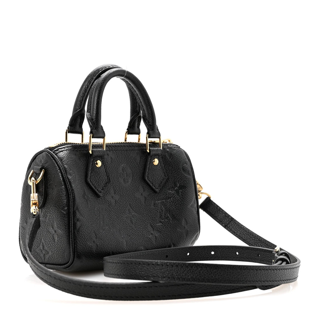 Louis Vuitton Empreinte Monogram Nano Speedy Black