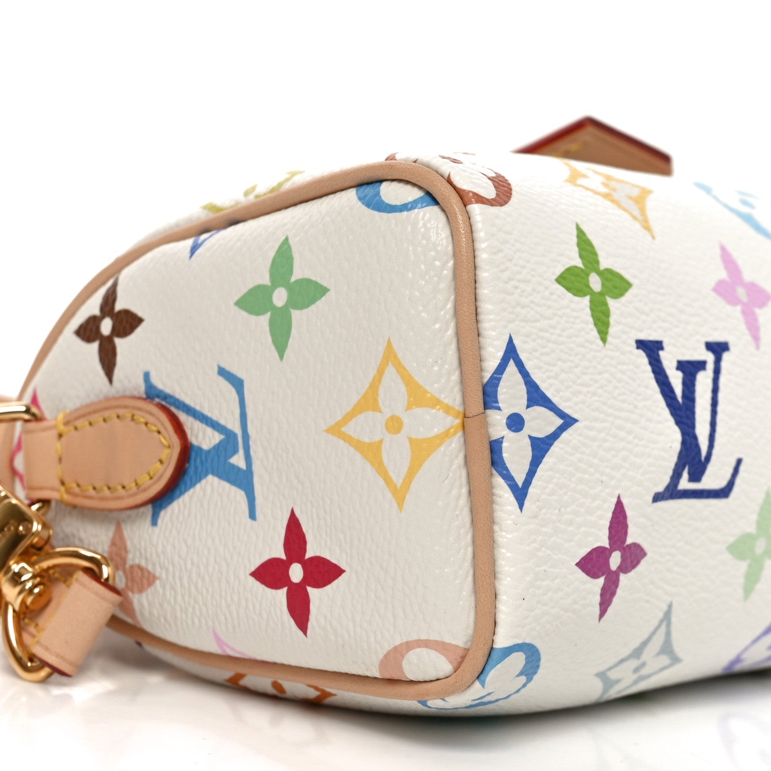Louis Vuitton LV X TM Monogram Multicolor Nano Speedy White