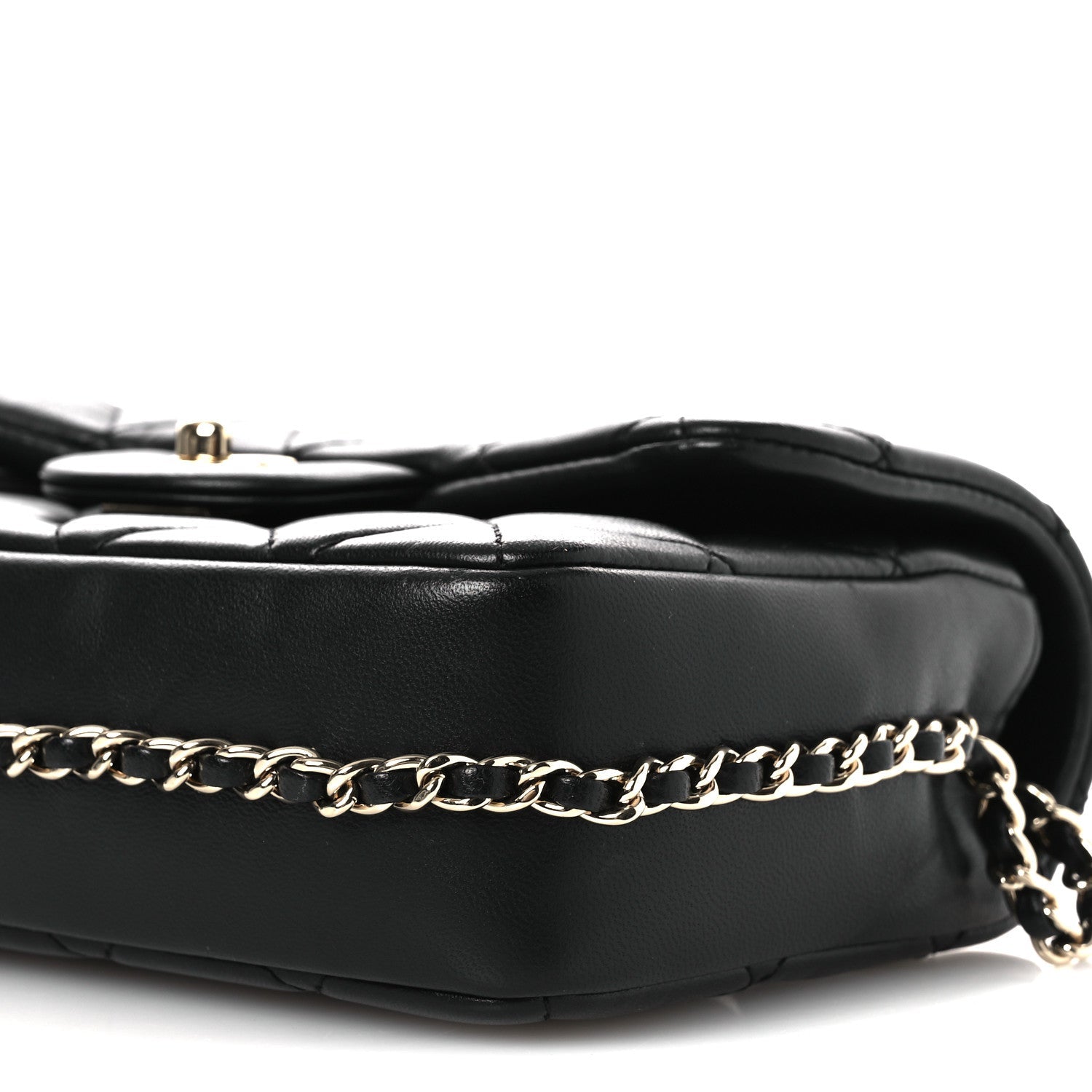 Chanel Lambskin Quilted Small My Precious Flap Black