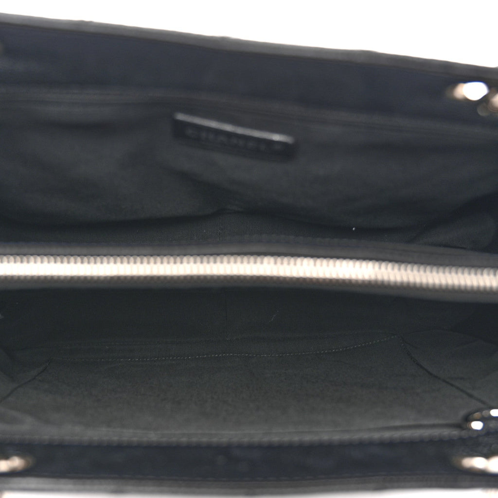 Chanel Caviar Quilted Grand Shopping Tote GST Black