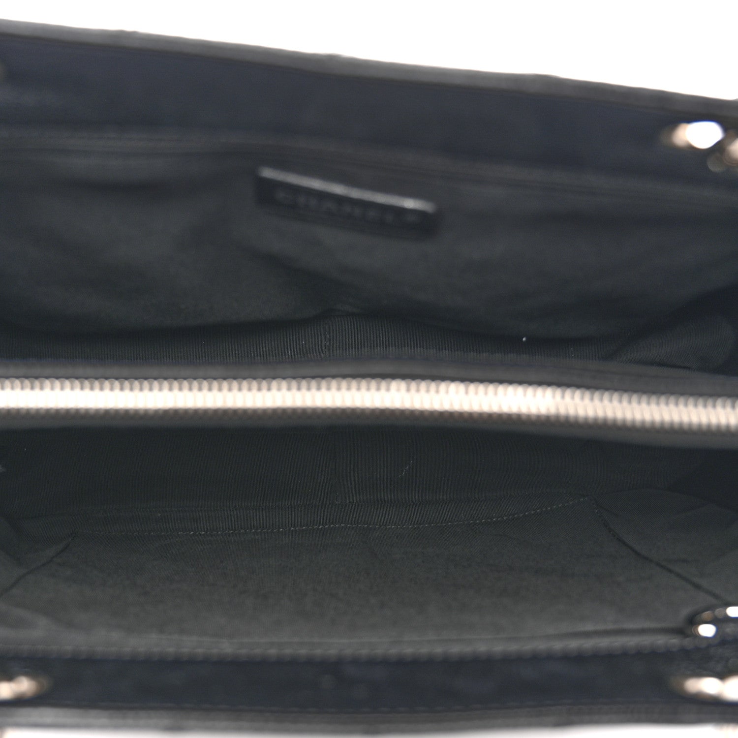 Chanel Caviar Quilted Grand Shopping Tote GST Black