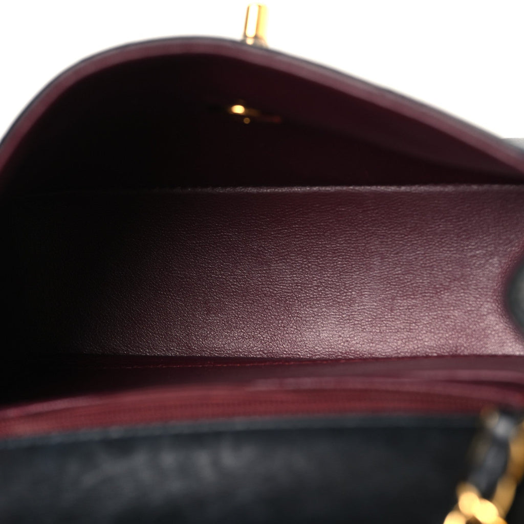 Chanel Lambskin Quilted Mini Square Flap Black