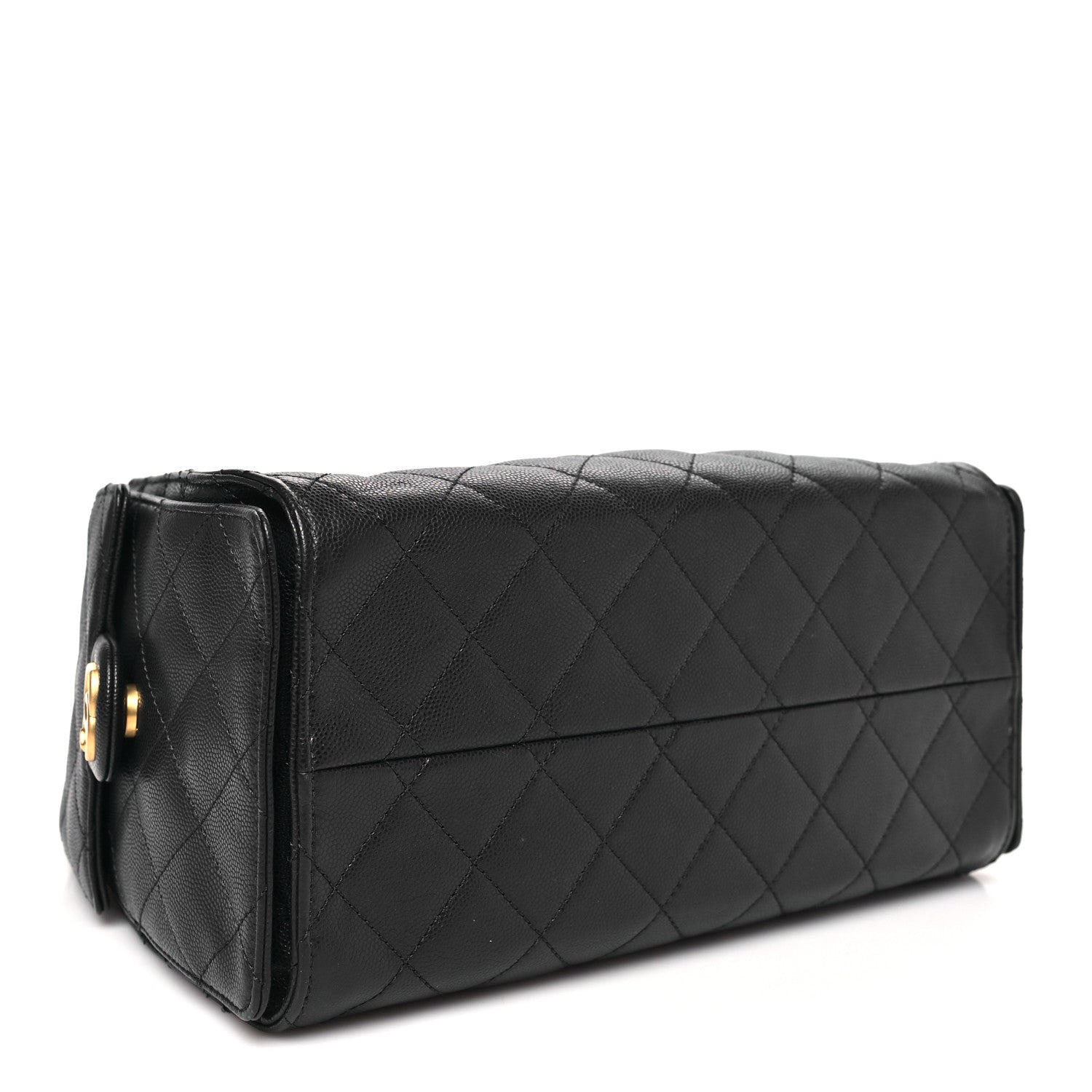 Chanel Caviar Quilted Small Chanel 25 Handbag Dark Navy