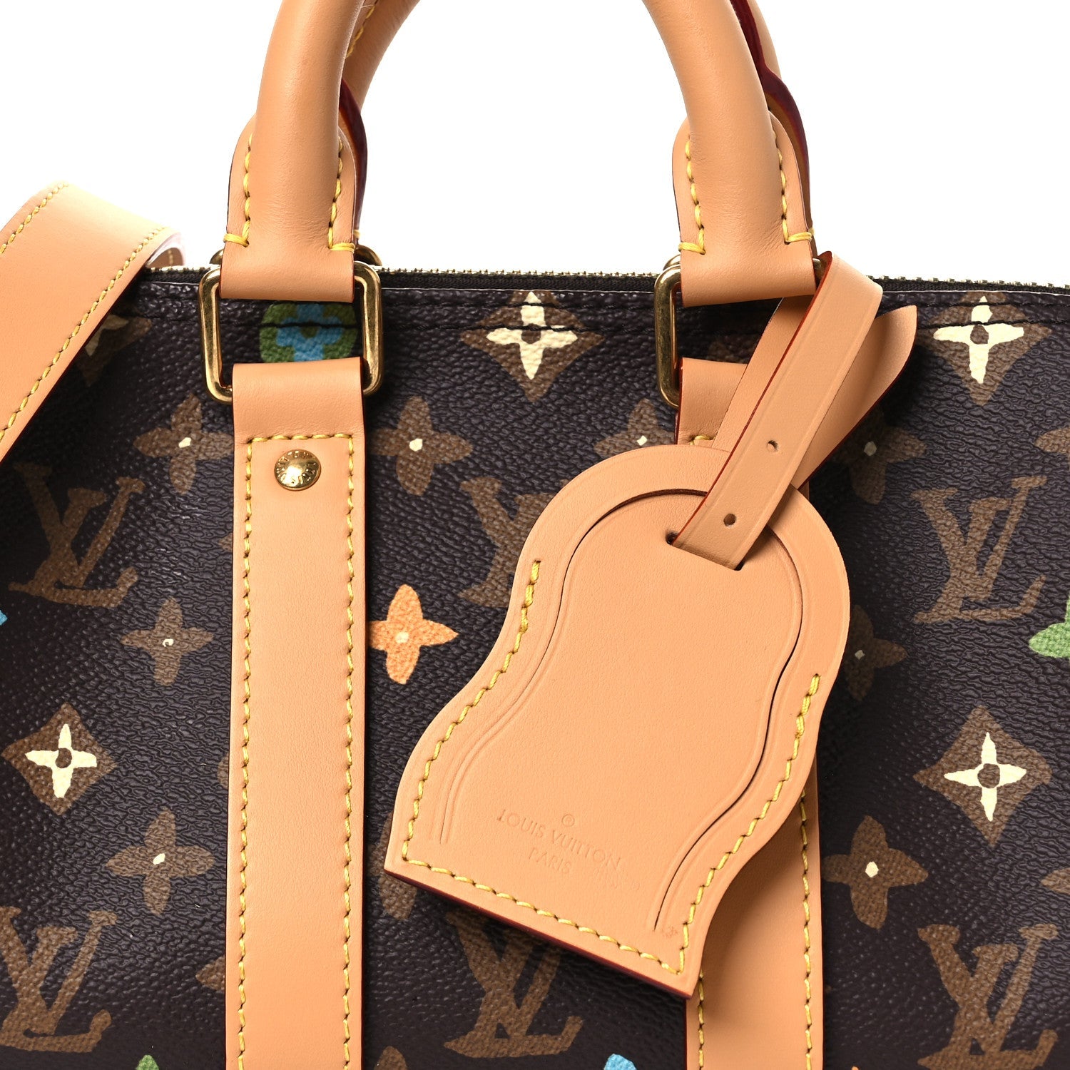 Louis Vuitton Monogram Craggy Keepall Bandouliere 25 Chocolate