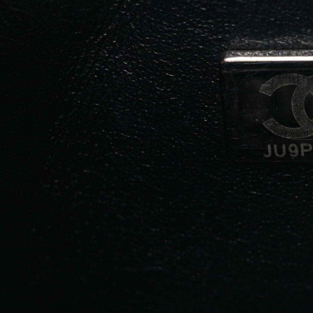 Chanel Patent Calfskin Quilted Mini Square Flap So Black