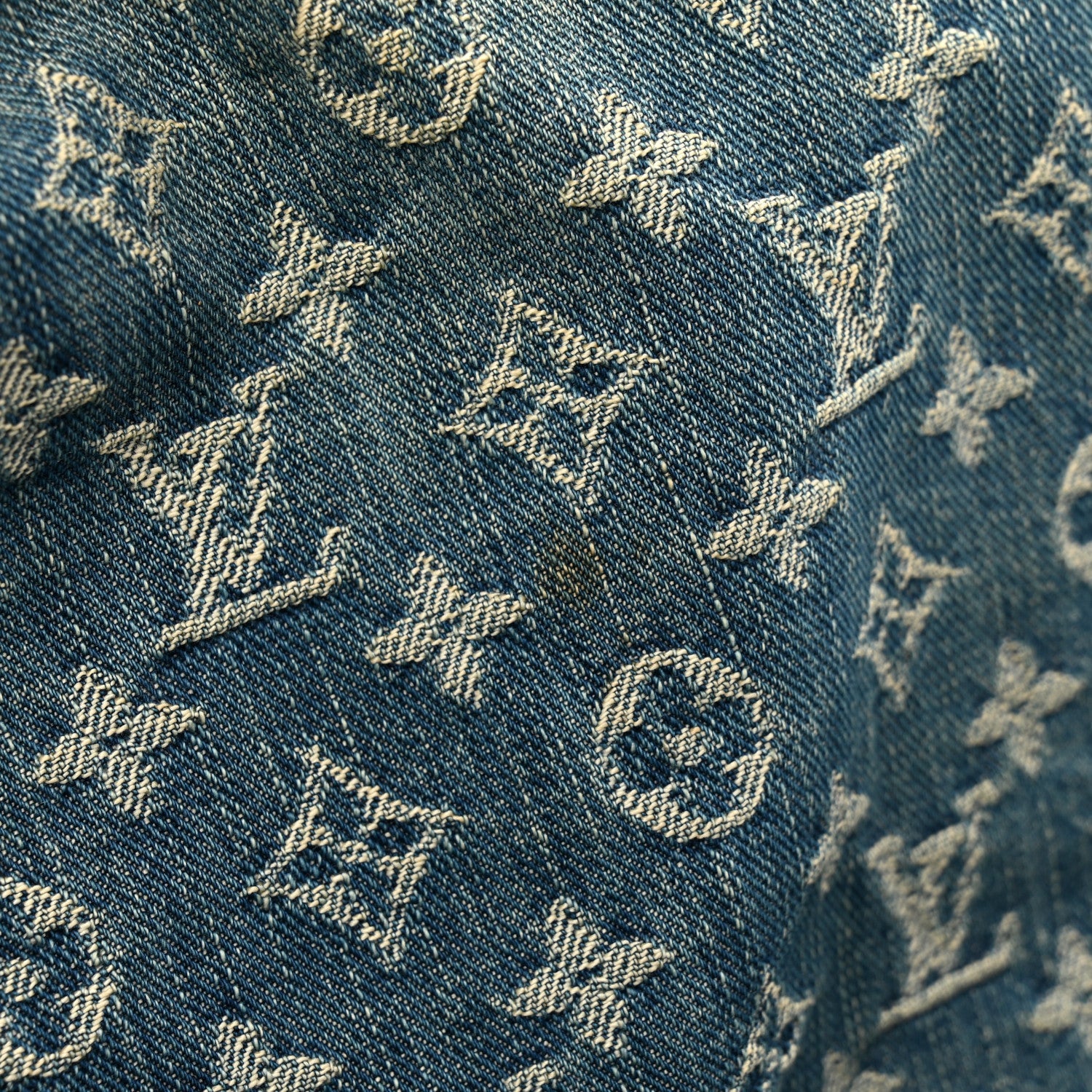 Louis Vuitton Denim Baggy GM Blue