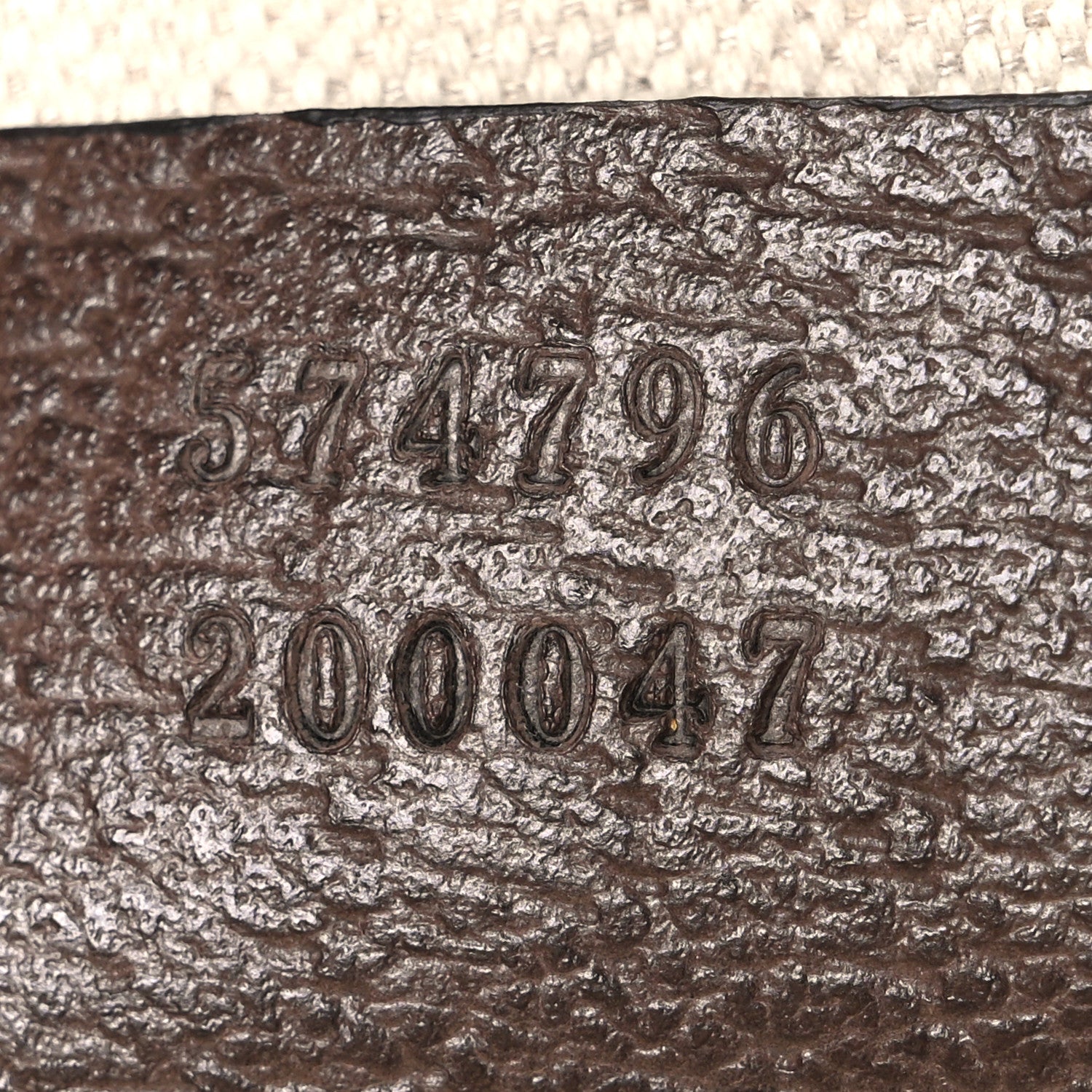 Gucci Soft GG Supreme Monogram Medium Ophidia Belt Bag Dark Brown