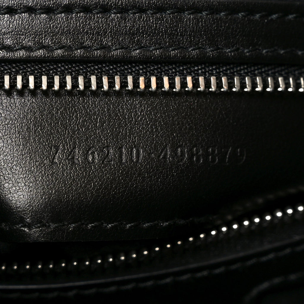 Gucci Calfskin Quilted Medium Deco Tote Bag Black