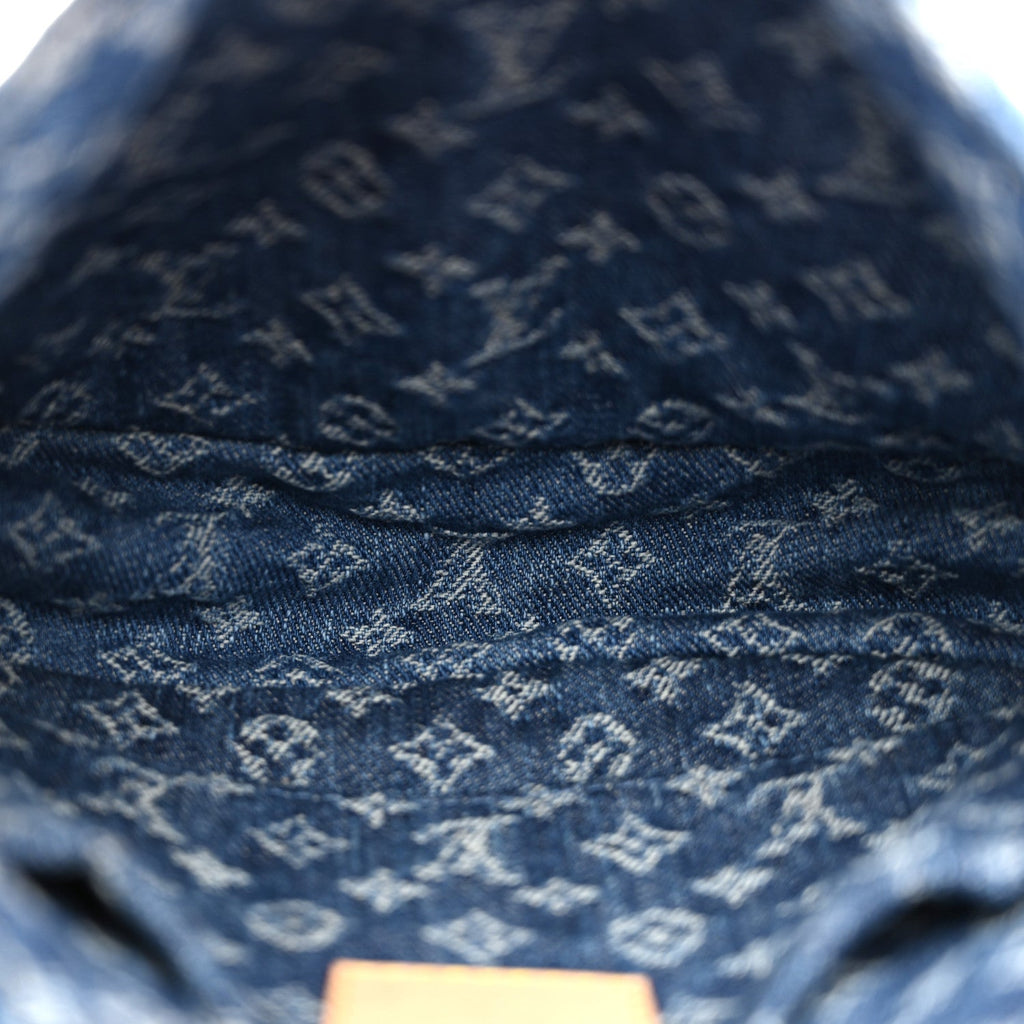 Louis Vuitton Monogram Denim Sunset Blue