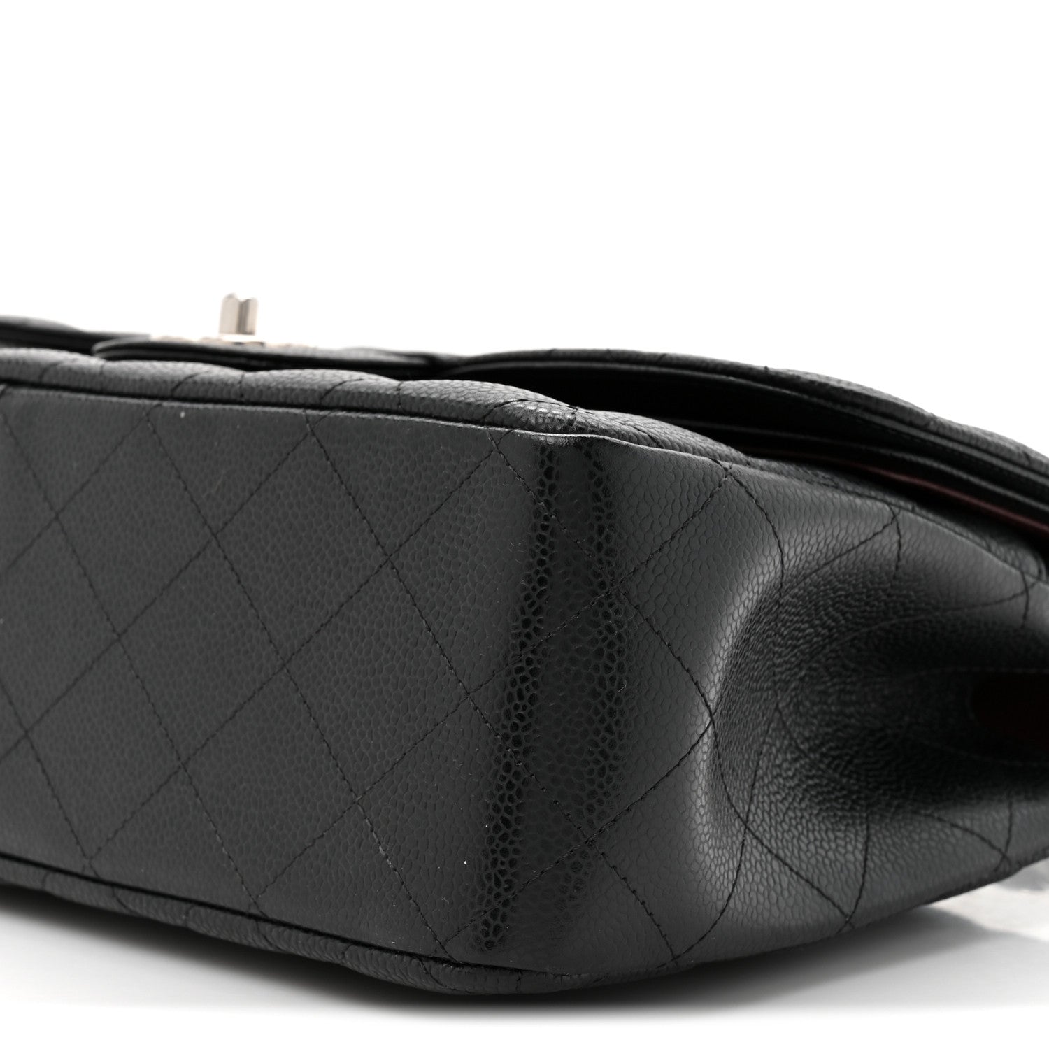 Chanel Caviar Quilted Jumbo Double Flap Black