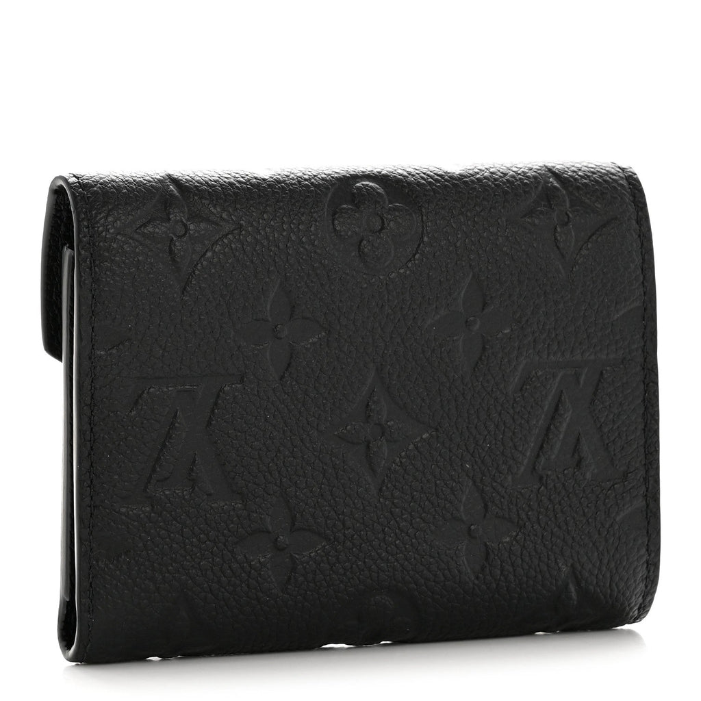 Louis Vuitton Empreinte Victorine Wallet Black