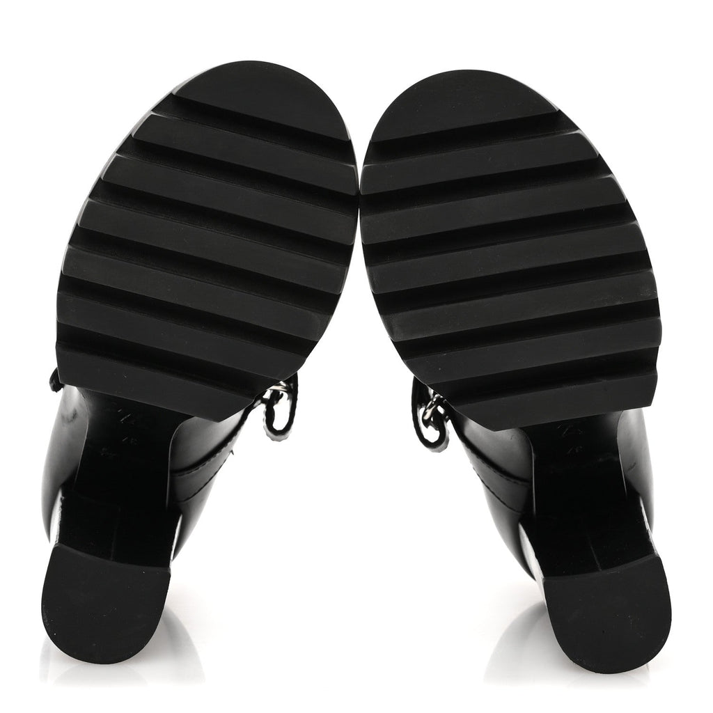 Louis Vuitton Calfskin Star Trail Ankle Pumps 37 Black