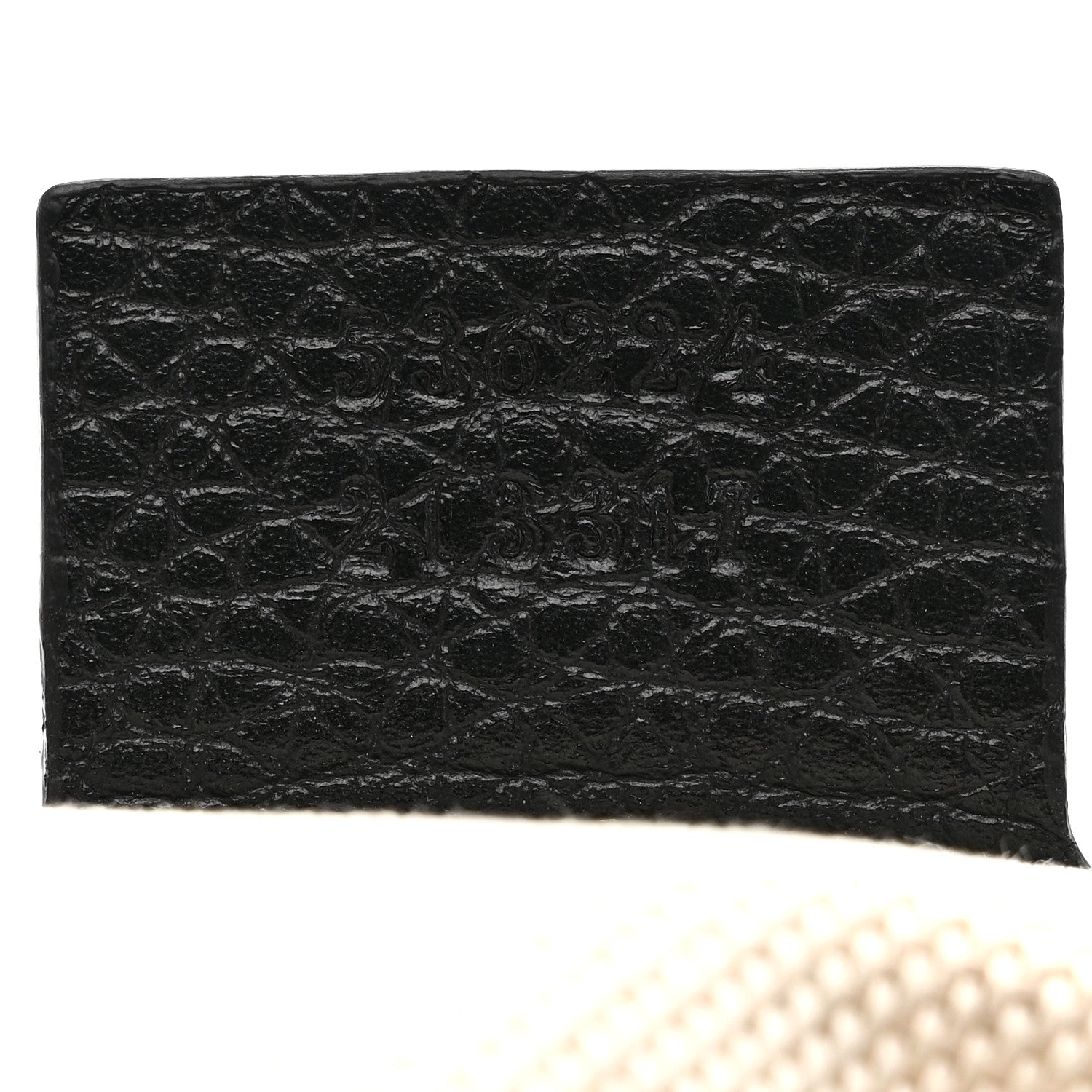 Gucci Pebbled Calfskin Medium Soho Flap Crossbody Black