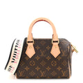 Louis Vuitton Monogram Speedy Bandouliere 20 Black
