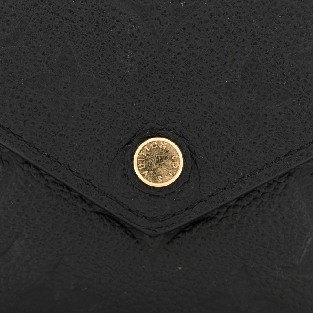 Louis Vuitton Empreinte Victorine Wallet Black