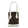 Louis Vuitton Monogram LV Match Nano Bucket Bag White