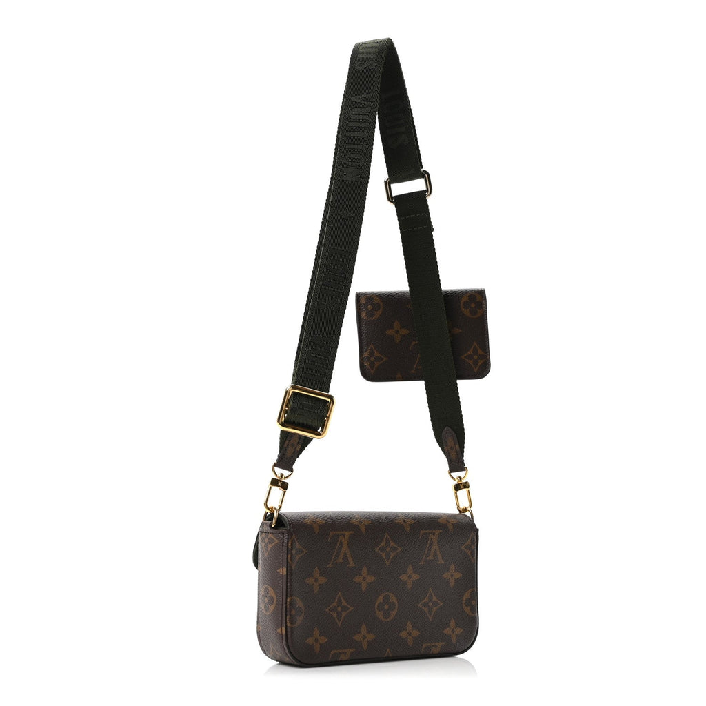 Louis Vuitton Monogram Felicie Strap & Go Kaki