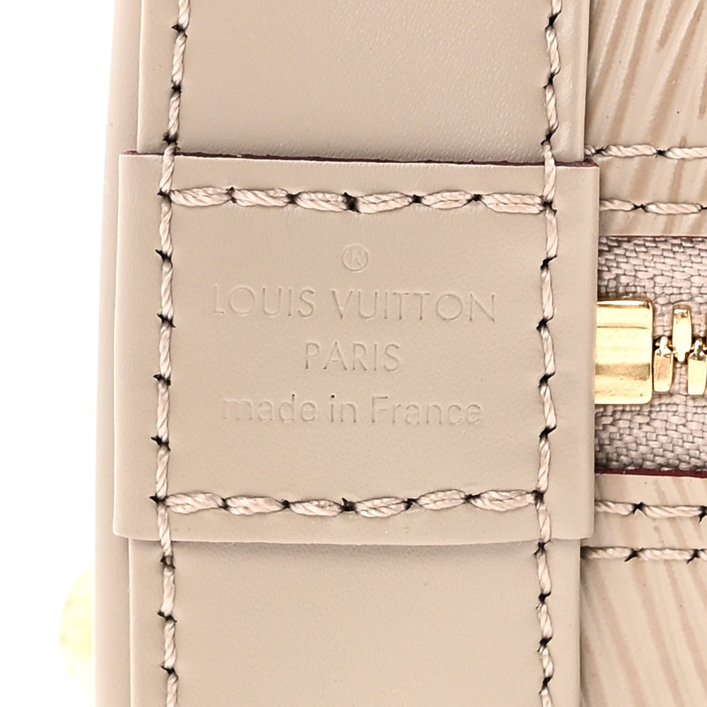 Louis Vuitton Epi Alma BB Galet