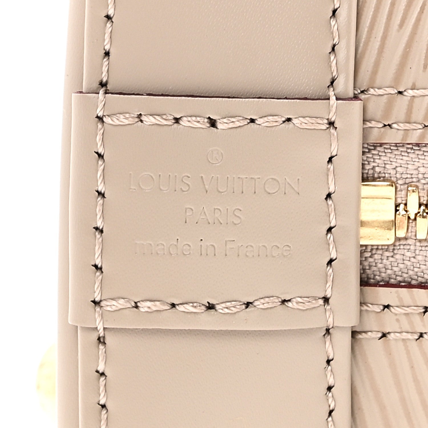 Louis Vuitton Epi Alma BB Galet