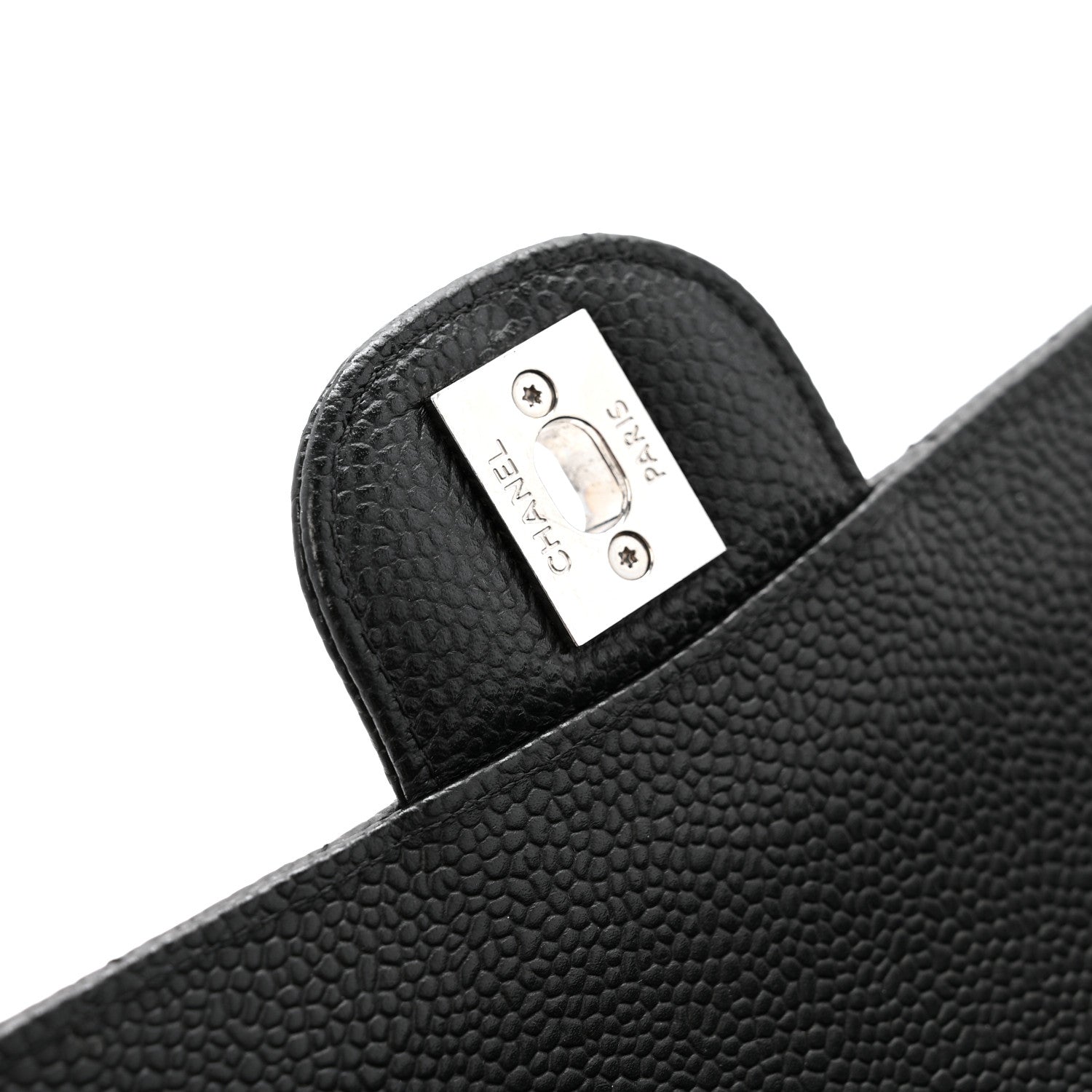 Chanel Caviar Quilted Medium Double Flap Black