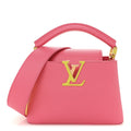 Louis Vuitton Taurillon Capucines Mini Dragon Fruit Pink Cedrat