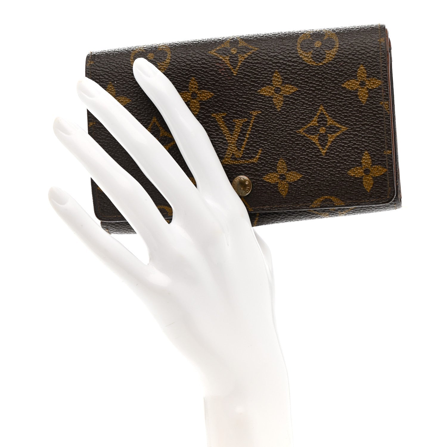 Louis Vuitton Monogram Porte-Monnaie Tresor Wallet