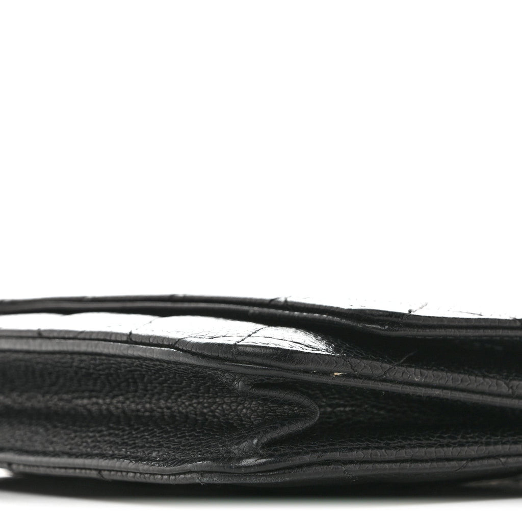 Chanel Caviar Quilted Wallet On Chain WOC Black