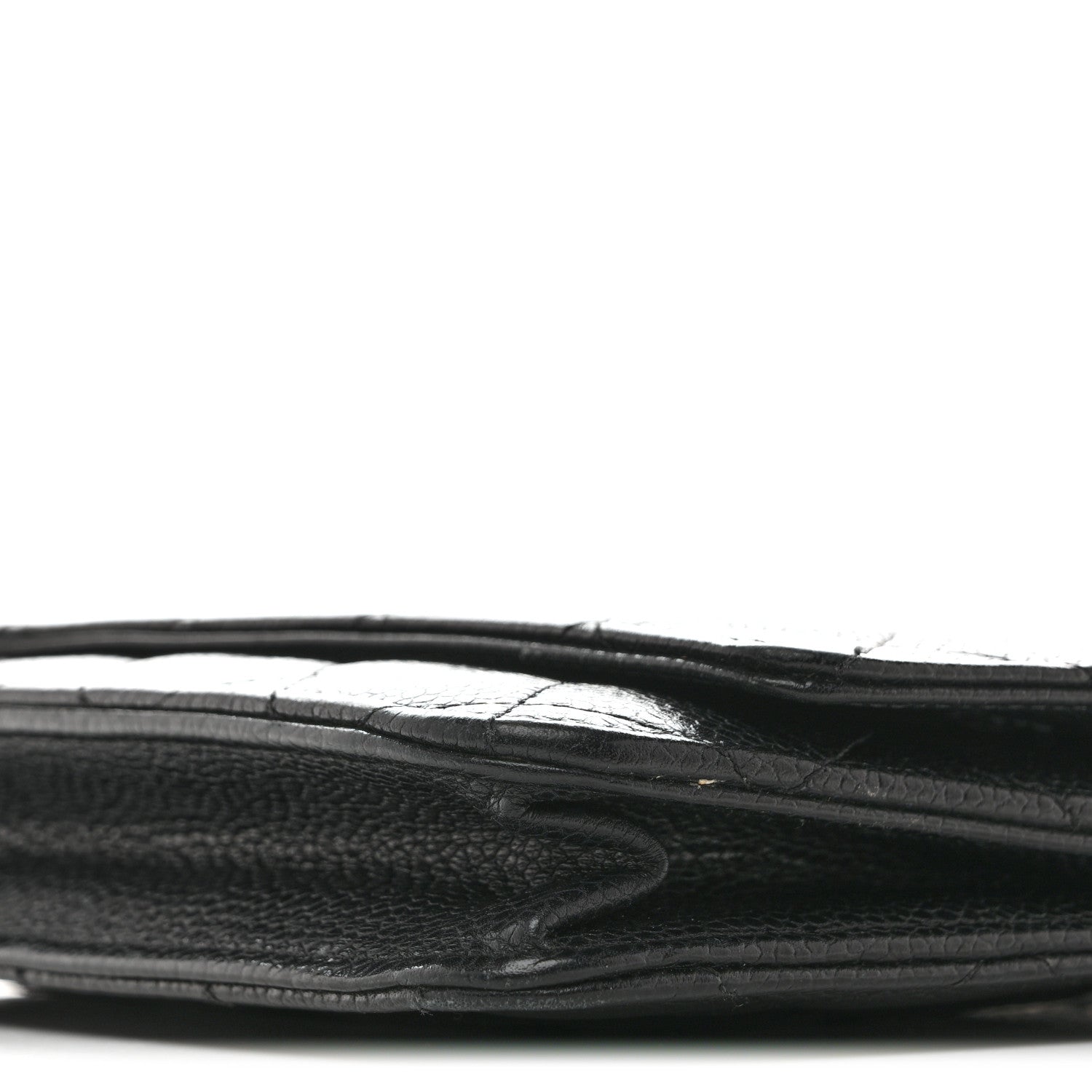 Chanel Caviar Quilted Wallet On Chain WOC Black