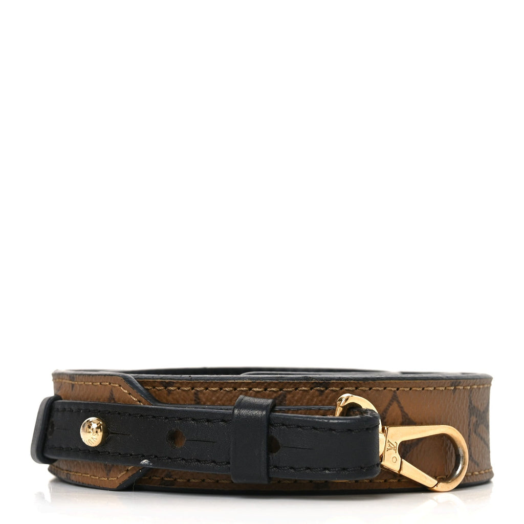Louis Vuitton Reverse Monogram Bandouliere Shoulder Strap XL Black