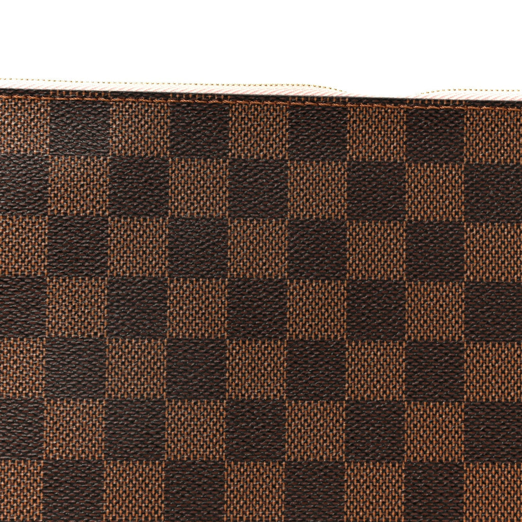 Louis Vuitton Damier Ebene Neverfull MM GM Pochette Rose Ballerine
