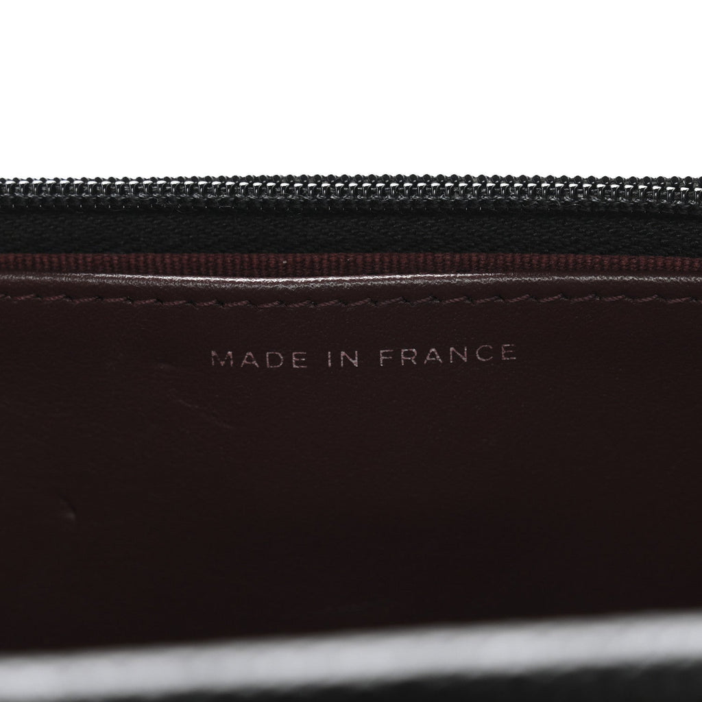 Chanel Caviar Quilted Wallet on Chain WOC Black