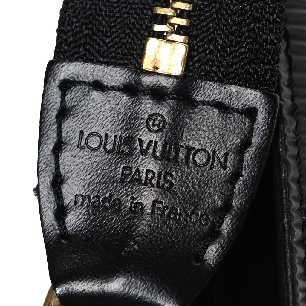 Louis Vuitton Epi Pochette Accessories 24 Black