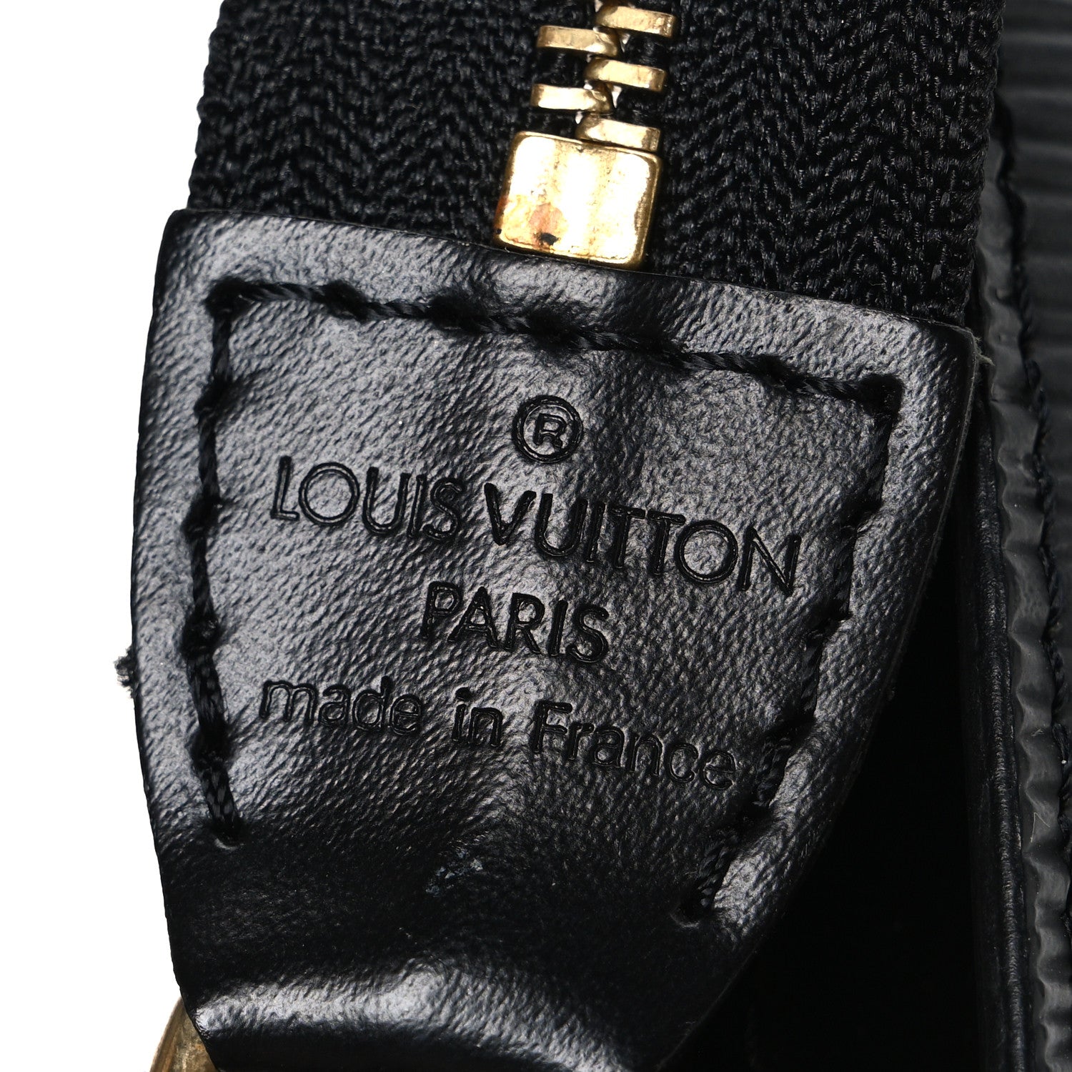 Louis Vuitton Epi Pochette Accessories 24 Black