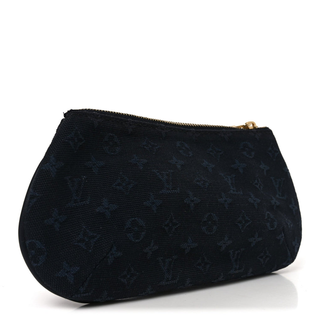 Louis Vuitton Mini Monogram Anne Sophie Pochette Clutch Bleu