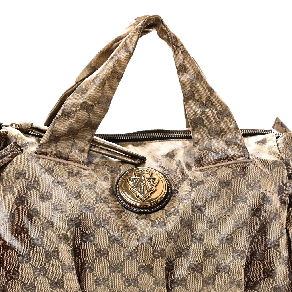 Gucci Crystal Monogram Medium Hysteria Top Handle Bag