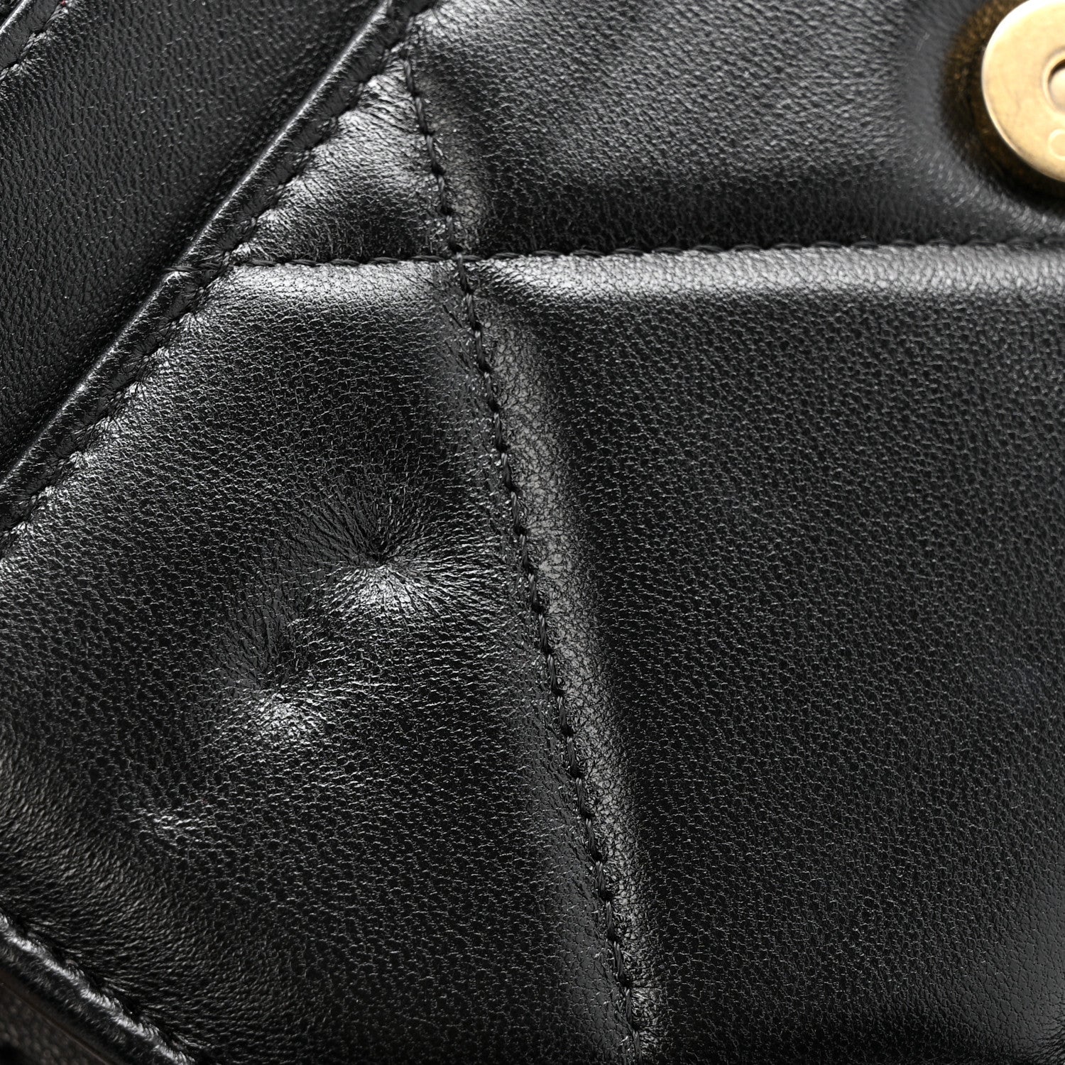 Chanel Lambskin Quilted Chanel 19 Wallet On Chain WOC Black
